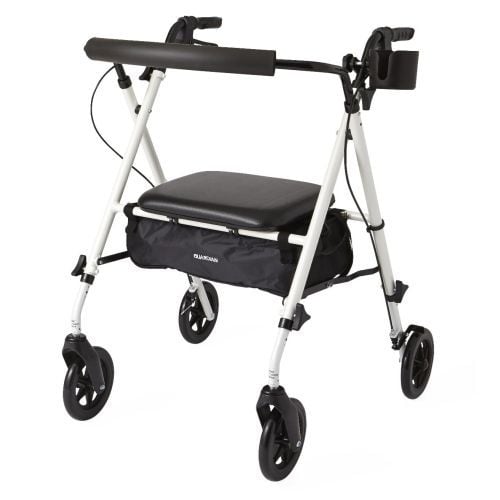Medline Guardian Luxe Rollator - MDS86835W | Vitality Medical