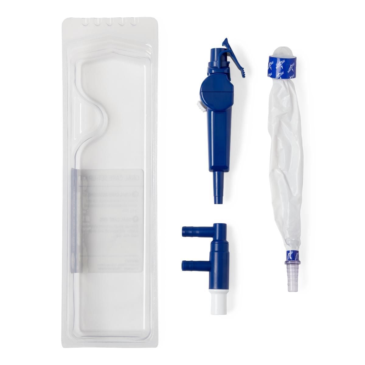 Medline Yankauer Set-Up Kit with Thumb Port and Y-Connector - MDS876630H