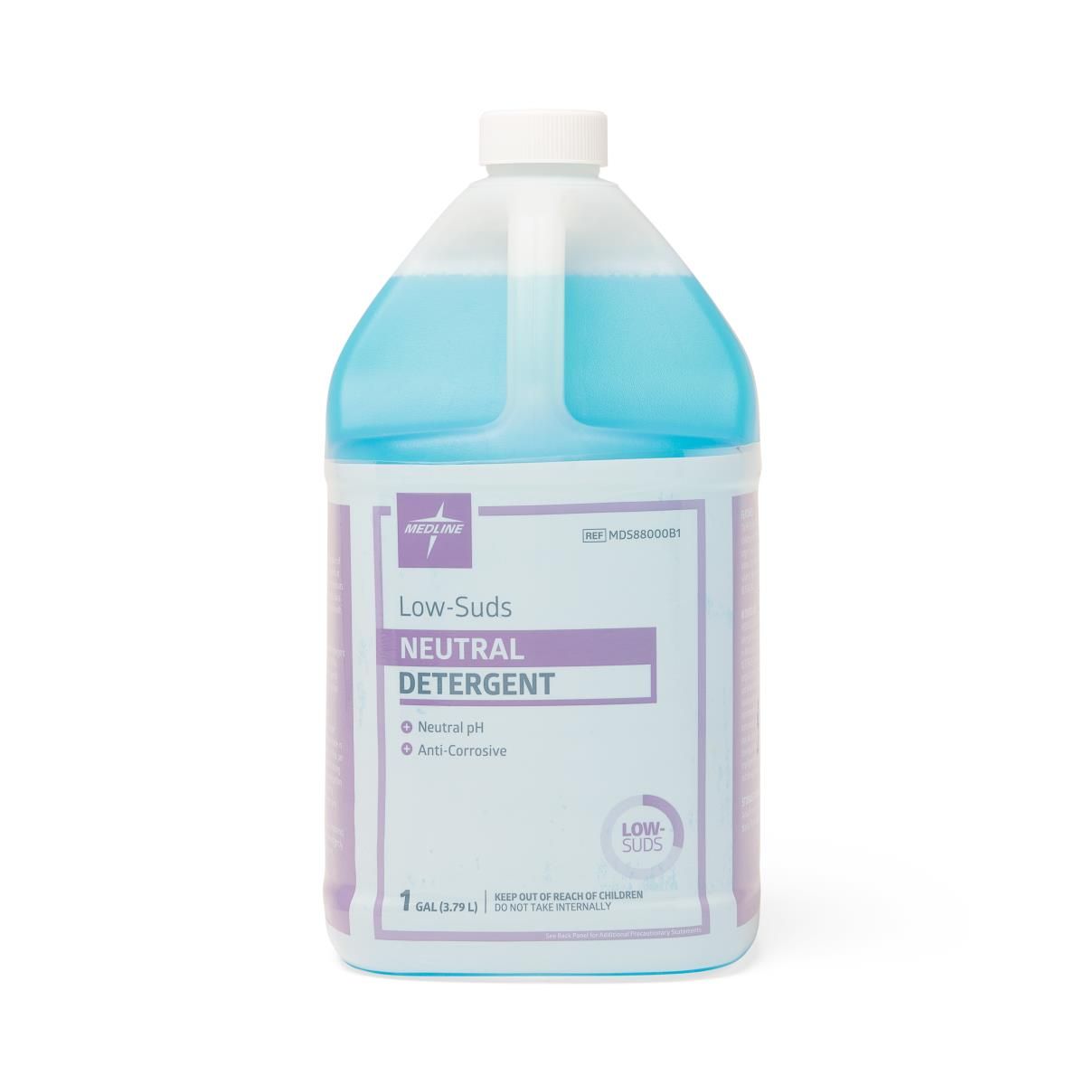 Medline Low-Suds Detergent - 1 Gallon Jug