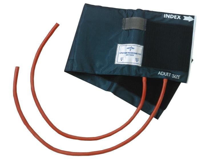 Medline Double-Tube Neoprene Inflation Bags and Range Finder Cuffs, Infant to Large Adult