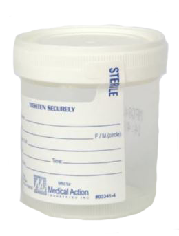 Image 1 of Medegen Medical Leak Resistant Sterile Specimen Containers