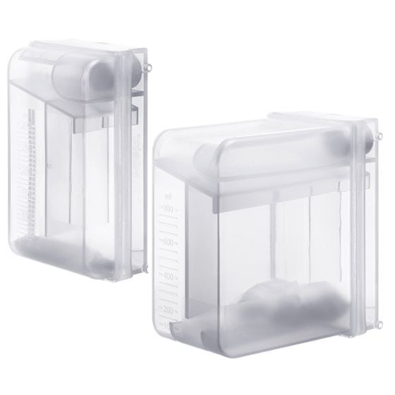 300 and 800 milliliter canisters for Invia Liberty