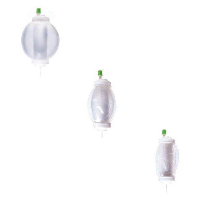 Wolf-Pak MEDI-FLO Elastomeric Pump 3 stages of infusion.