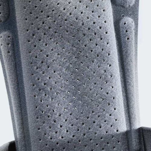 A close-up of the padding located on the posterior panel.