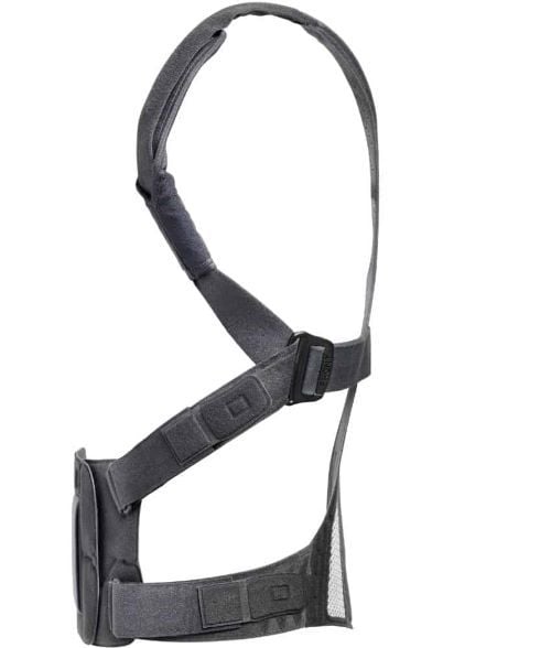 A side view of the Spinomed support brace.