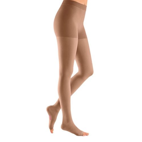 Image 1 of Mediven Plus 30-40 mmHg Compression Pantyhose, OPEN TOE