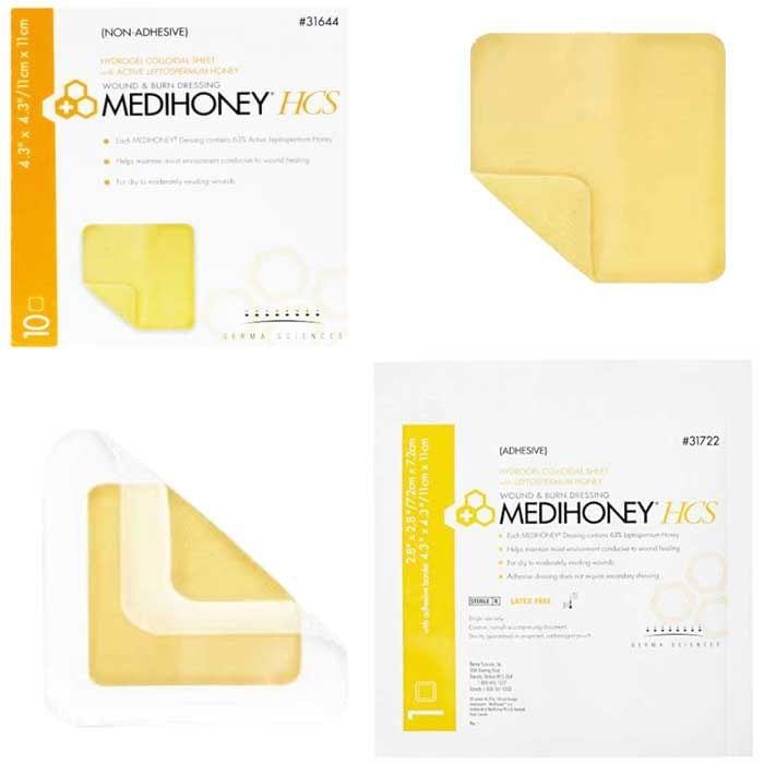 Hydrogel Colloidal Sheet Dressing