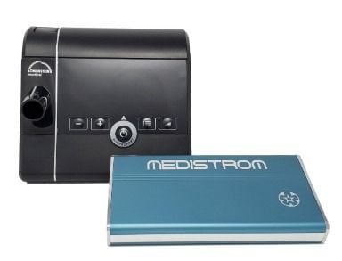 Battery next to machine