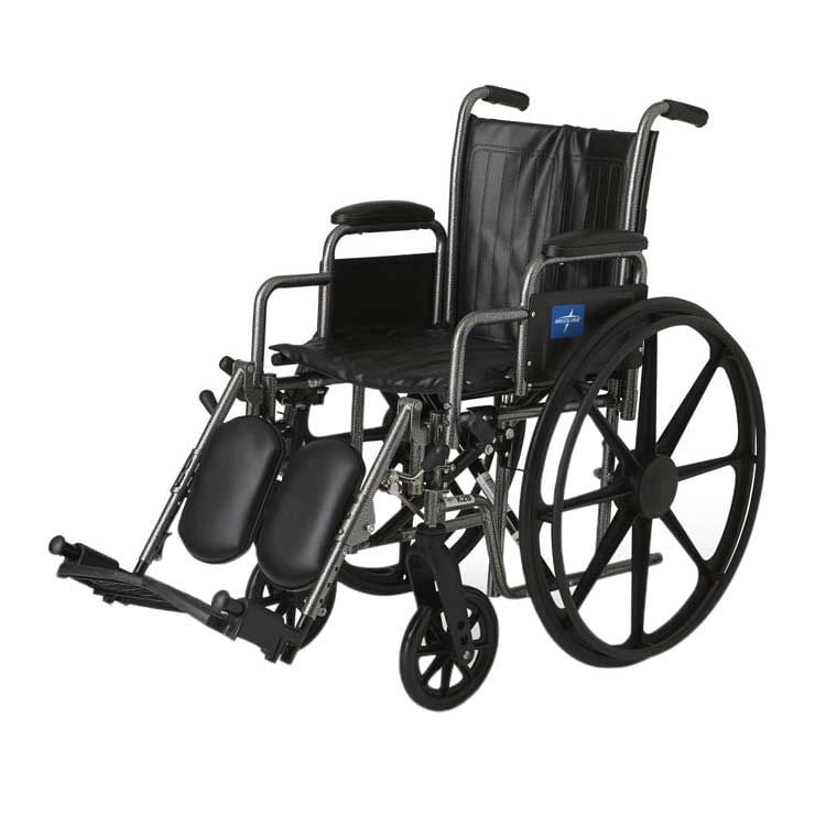 Medline Easy-to-Clean and Durable Wheelchair | Vitality Medical