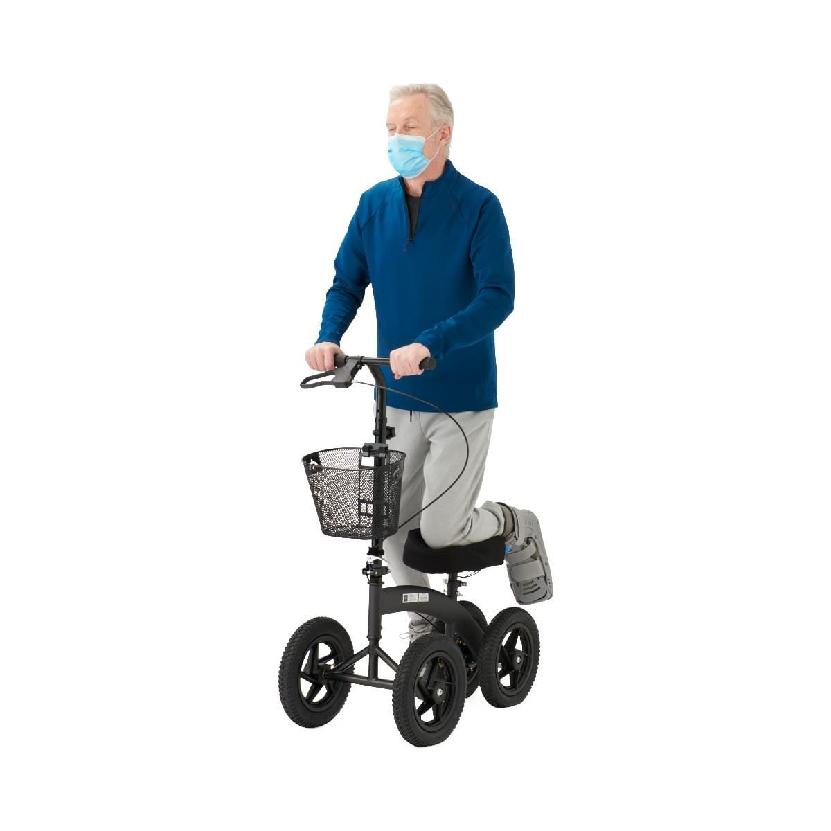 Knee Walker in Use