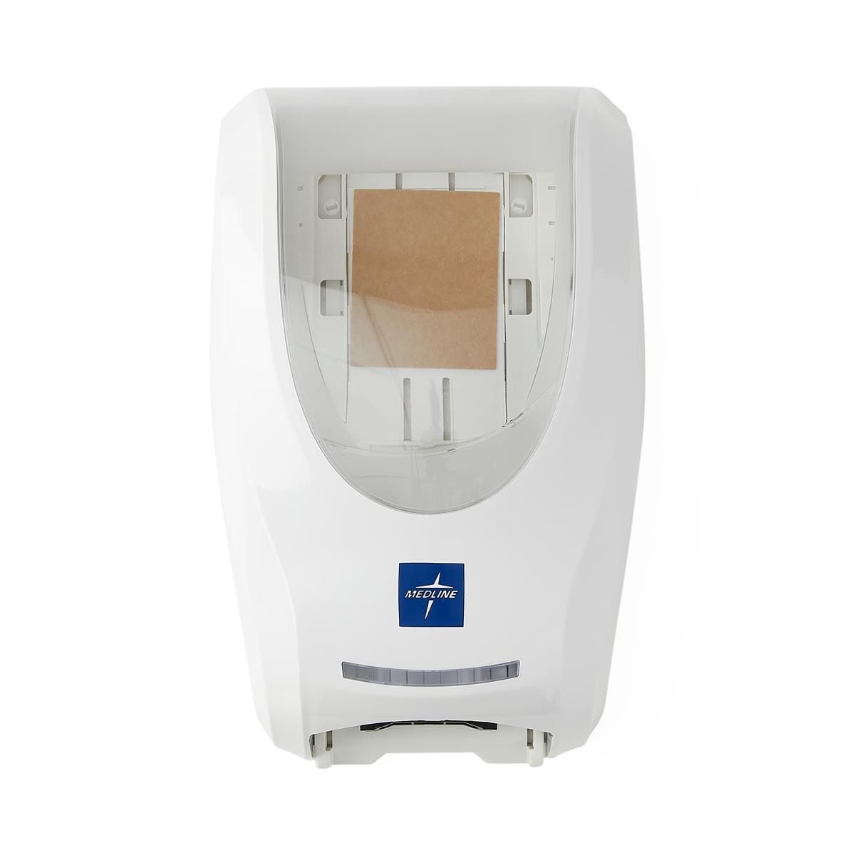 white dispenser front detail image