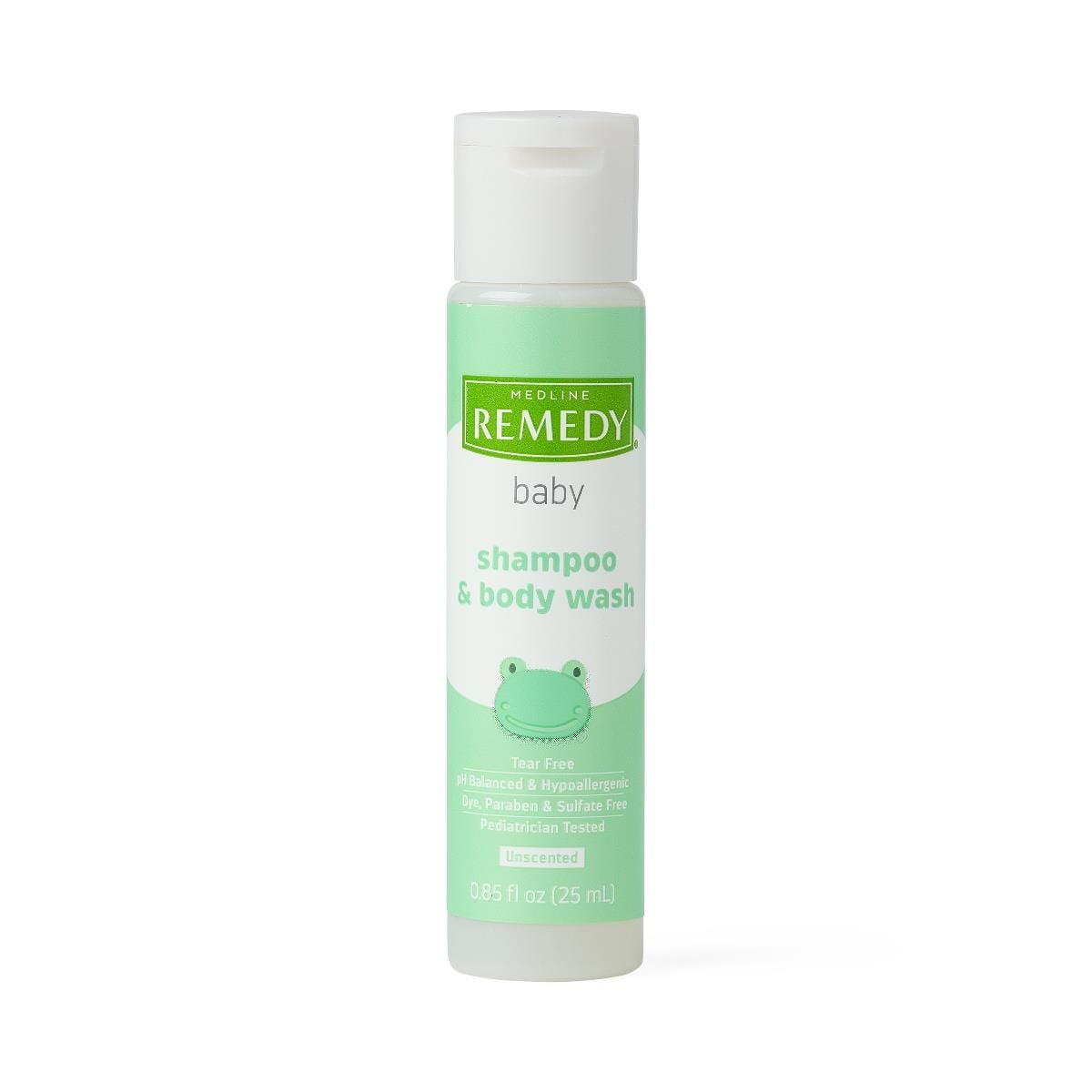 medline remedy baby shampoo and body wash bottle