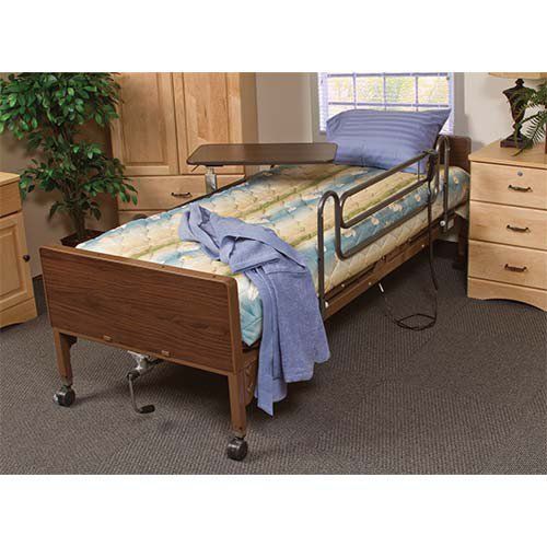 Image 2 of Medline Semi-Electric Basic Homecare Hospital Bed - MDR107002E