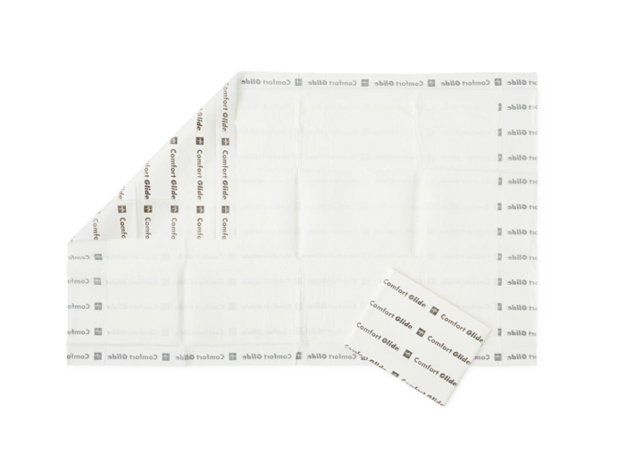 The 36 x 57-inch Comfort Glide Drypad unfolded.