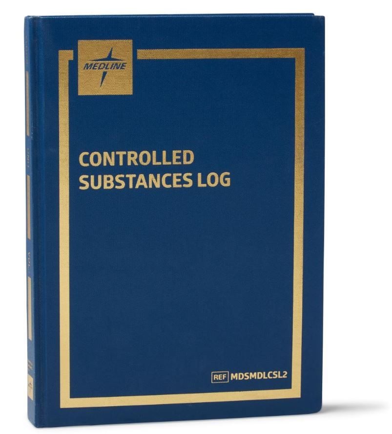 Medline Controlled Substances Log Book