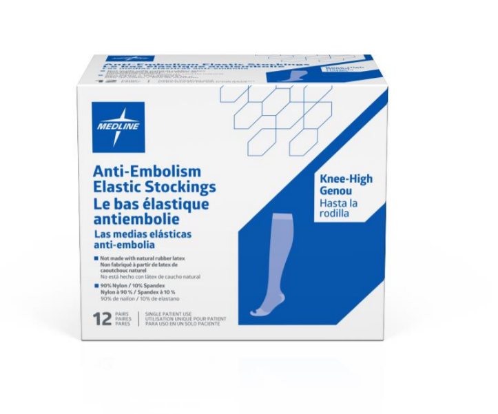 Medline Anti-Embolism Stockings - Knee High