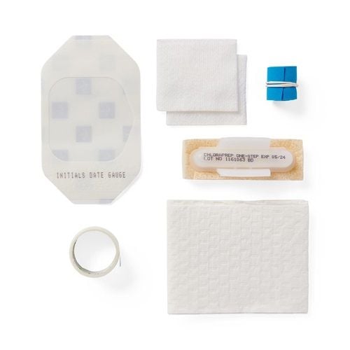 7-Piece IV Kit Set with Poly-Backed Towel, DYND74262