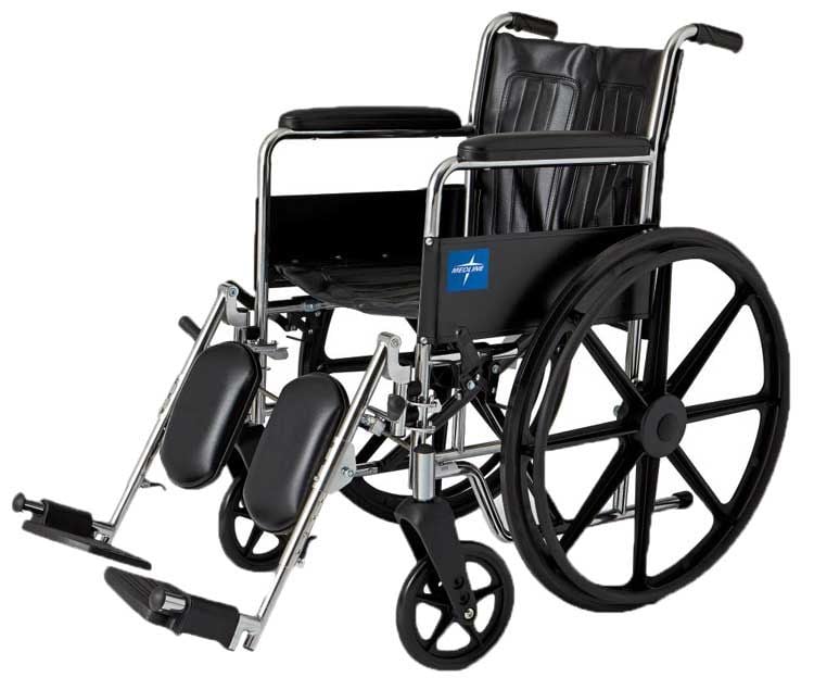 サマーセール◇HarrisTweed Side Shellchair1 Medline Excel 2000 Wheelchair | 16, 18 Inch Seat | Vitality Medical