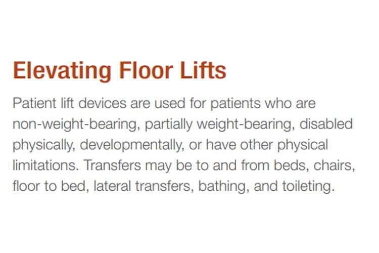 Features Elevating Lifts