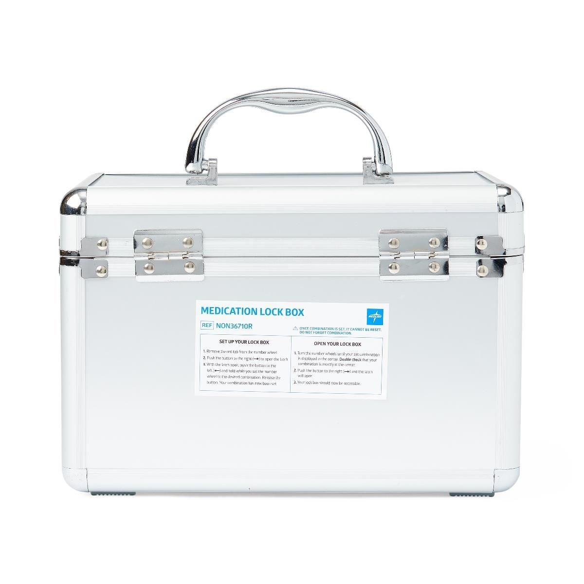 Medication Lock Box - Back