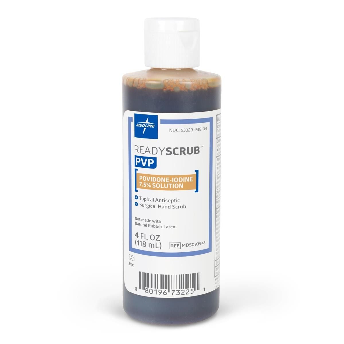 Medline Ready Scrub (PVP) Povidone Iodine Solution