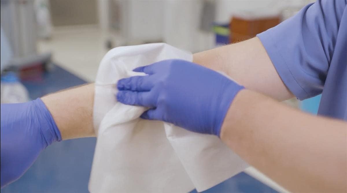 Absorbent Wipers Dry Wipes are Gentle to Use on All Skin Types