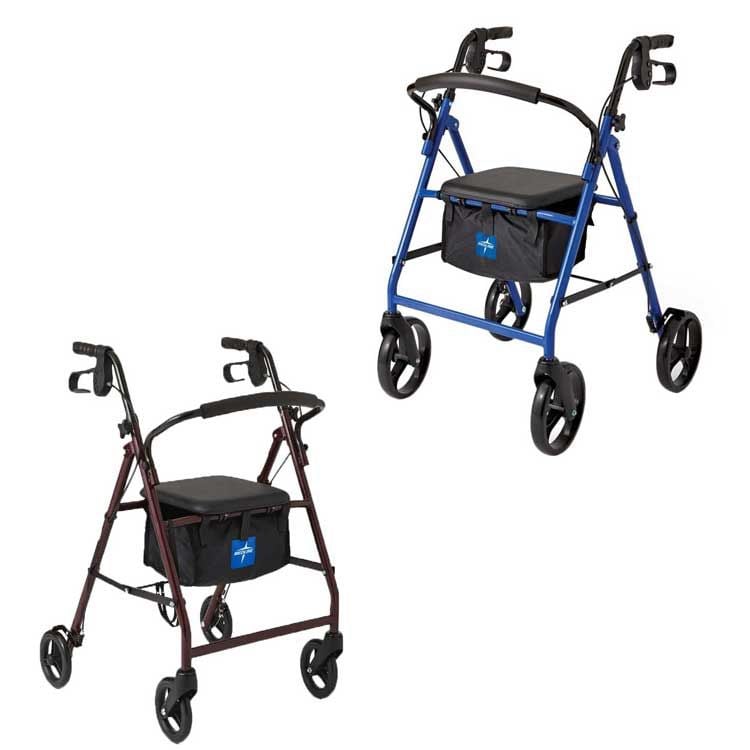 Medline Basic Steel Rollator