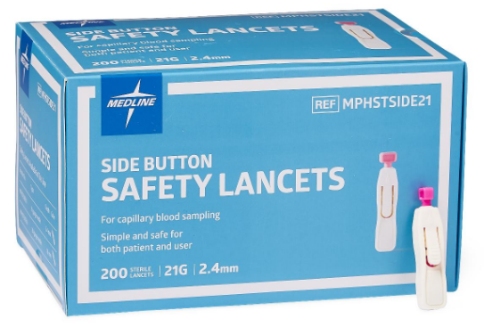 Image 9 of Medline Safety Lancets