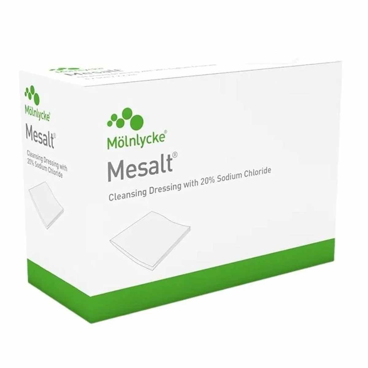 Image 2 of Molnlycke Mesalt Sodium Chloride Dressing (Ribbon or Squares)