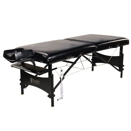 Image 1 of Galaxy Therma-Top Portable Massage Table Package with Adjustable Heated Top