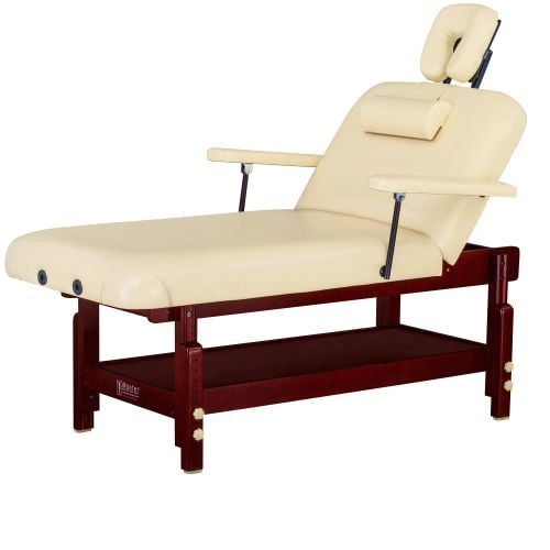Image 1 of SpaMaster Stationary Salon Size Massage Table