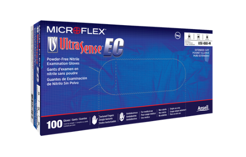 Image 2 of Microflex Ultrasense EC Nitrile Gloves