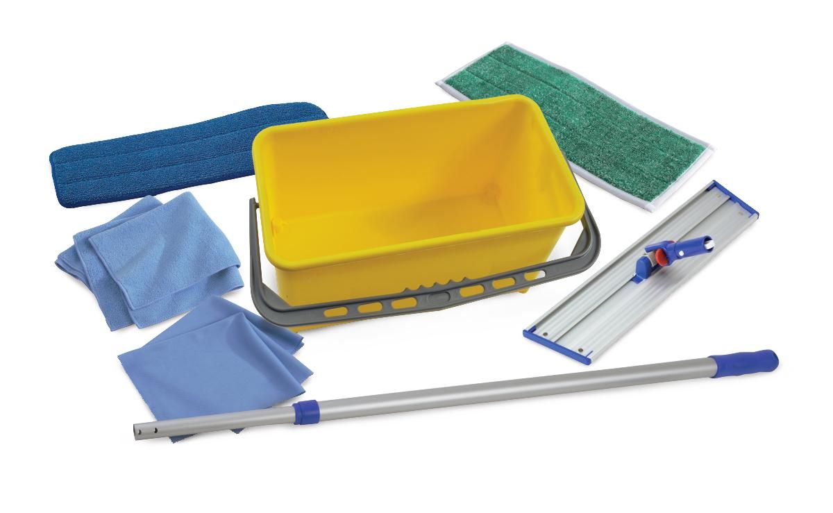 Medline Microfiber Mop Starter Kit - MICROINSKIT1