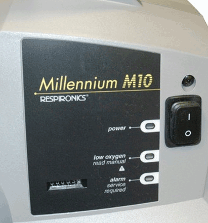 Millennium M10 Concentrator Controls