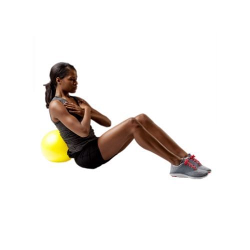 Image 2 of TheraBand 9 Inch Mini Exercise Ball