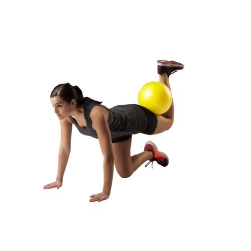 Image 3 of TheraBand 9 Inch Mini Exercise Ball