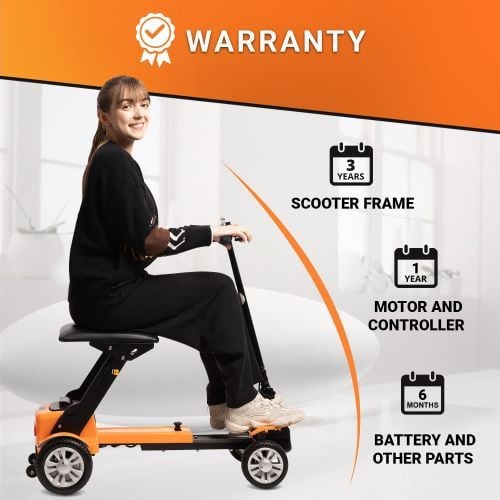 Image 7 of PMT MobiJoe Compact Lightweight Folding Scooter