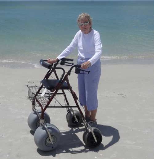 Aluminum Beach Walker5