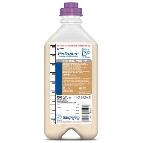 PediaSure 1.0 Enteral Formula with Fiber, 1000 mL oz RTH