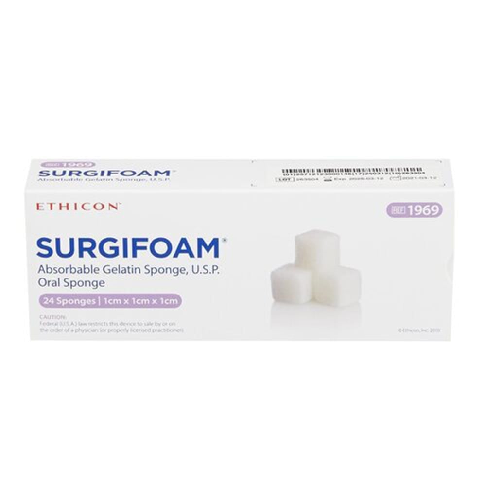 Image 1 of Surgifoam Absorbable Gelatin Sponge