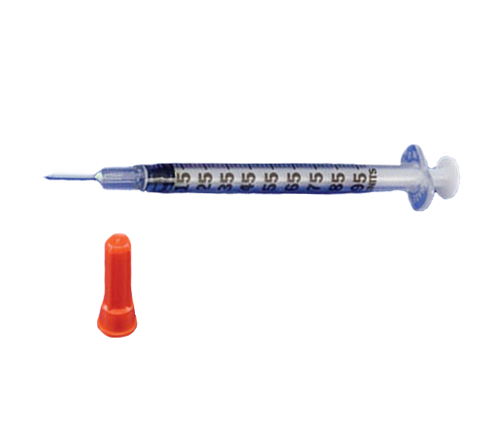 SoftPack Insulin Syringe and Needle