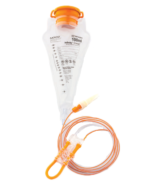 100 mL Infinity Orange Pump Administration Set