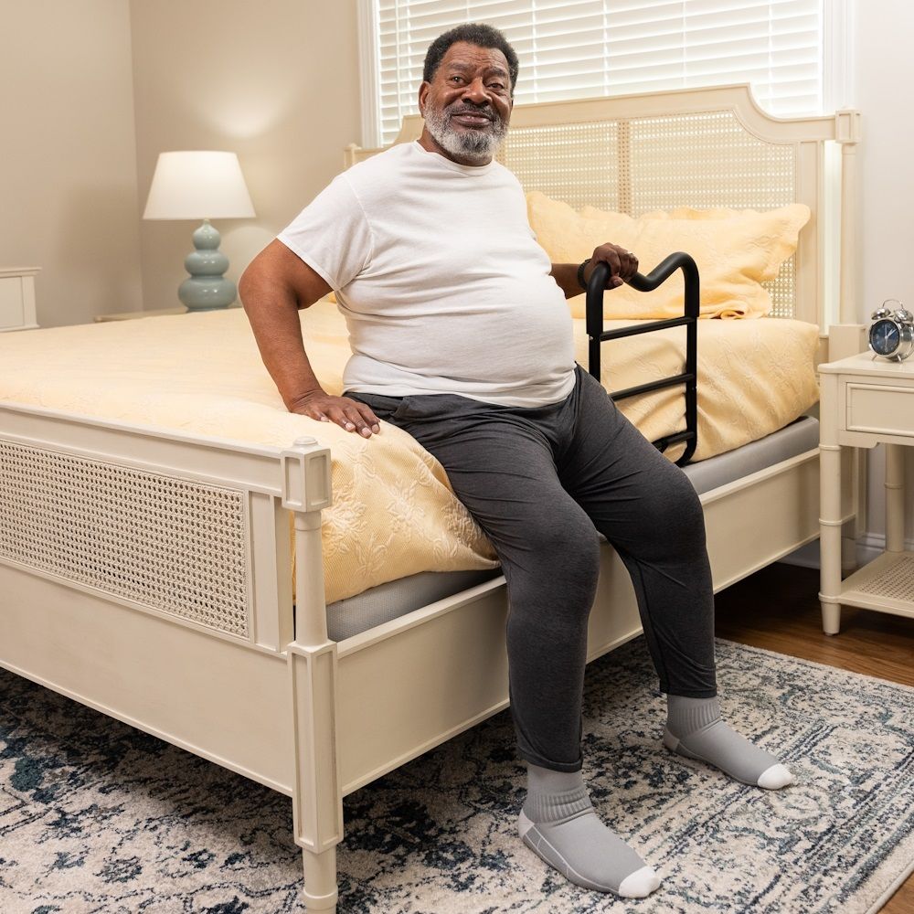 M-Rail Helps Users Get in and out of Bed Easily