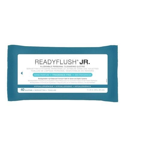Image 5 of ReadyFlush Jr Personal Cleansing Flushable Cloths - Fragrance Free