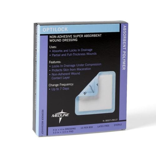 OptiLock Non-Adhesive Dressing Packaging