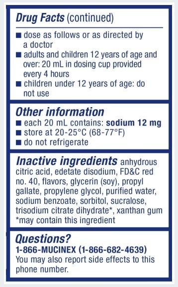 Drug facts, continued