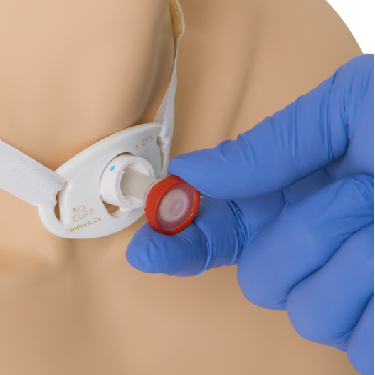 Image 5 of Nasco Life/form Patient Education Tracheostomy Care Manikins - Adult, Infant