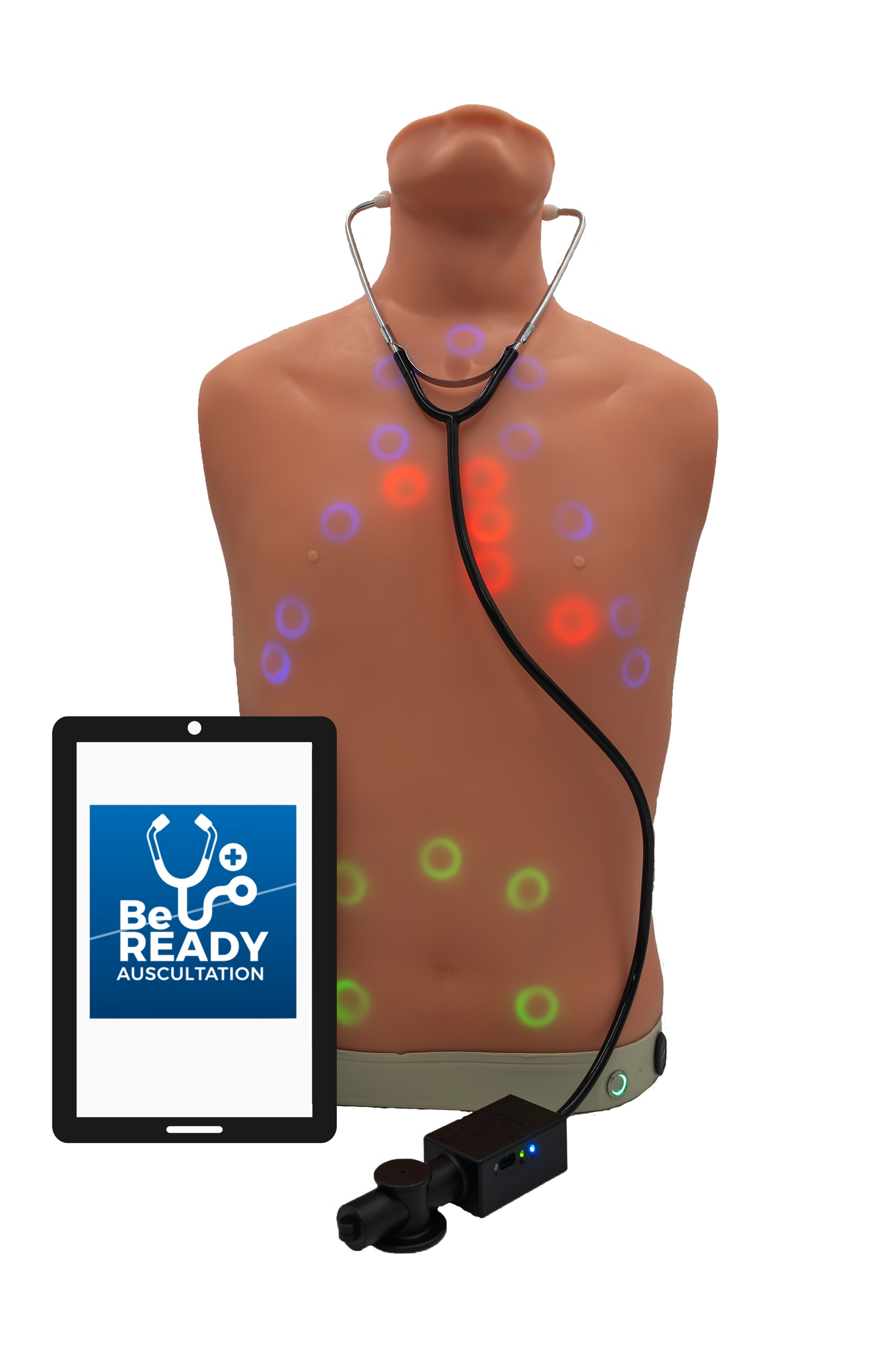Nasco Auscultation Trainer 2.0 Trainer with iPad and SmartScope 2.0