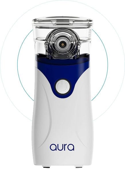 Front view of the nebulizer.