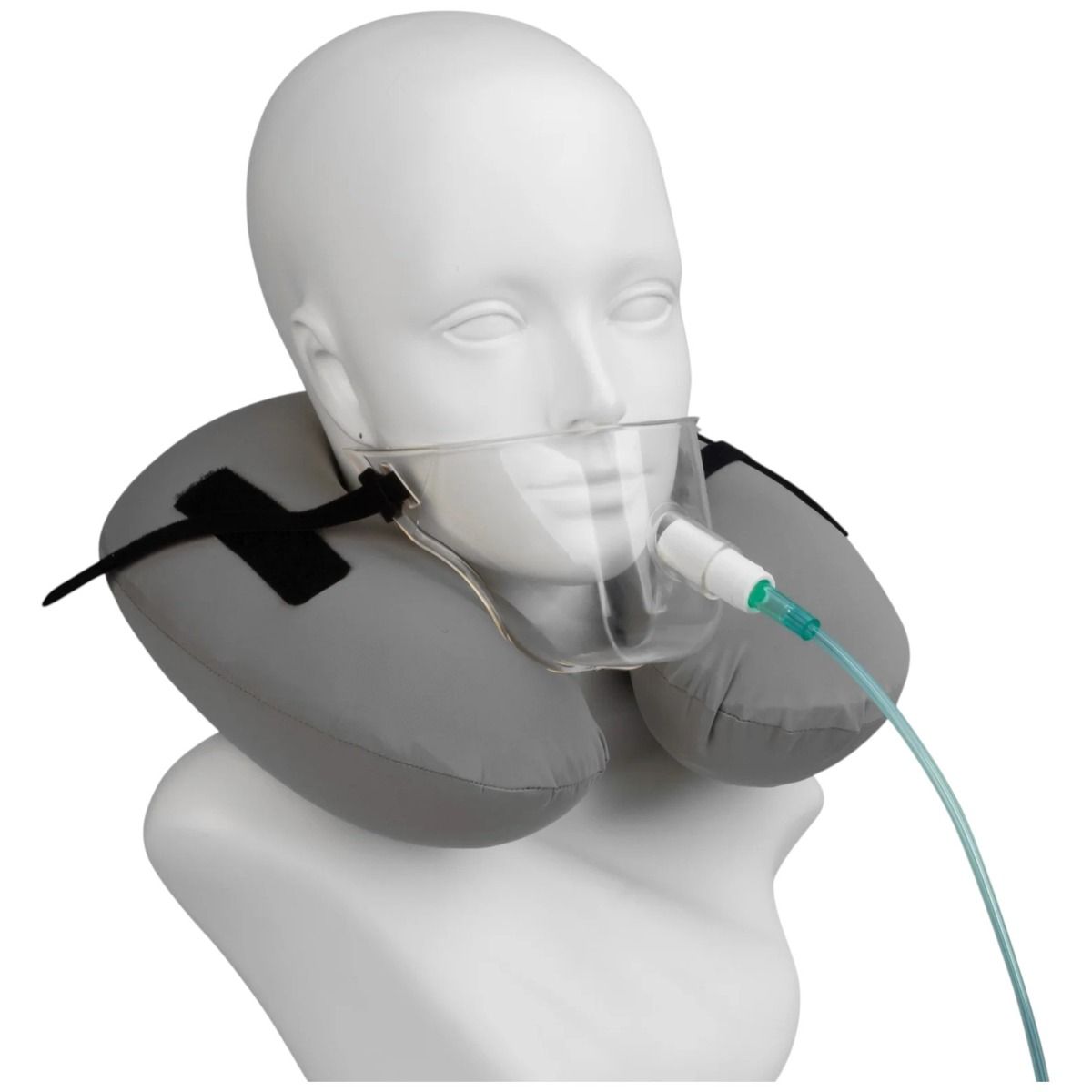 Close up view of Oxyllow travel system on mannequin
